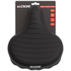 Edge Bicycle Saddle Urban XL Wave Black