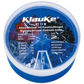 Klauke st11b assortiment de ferrules isolées