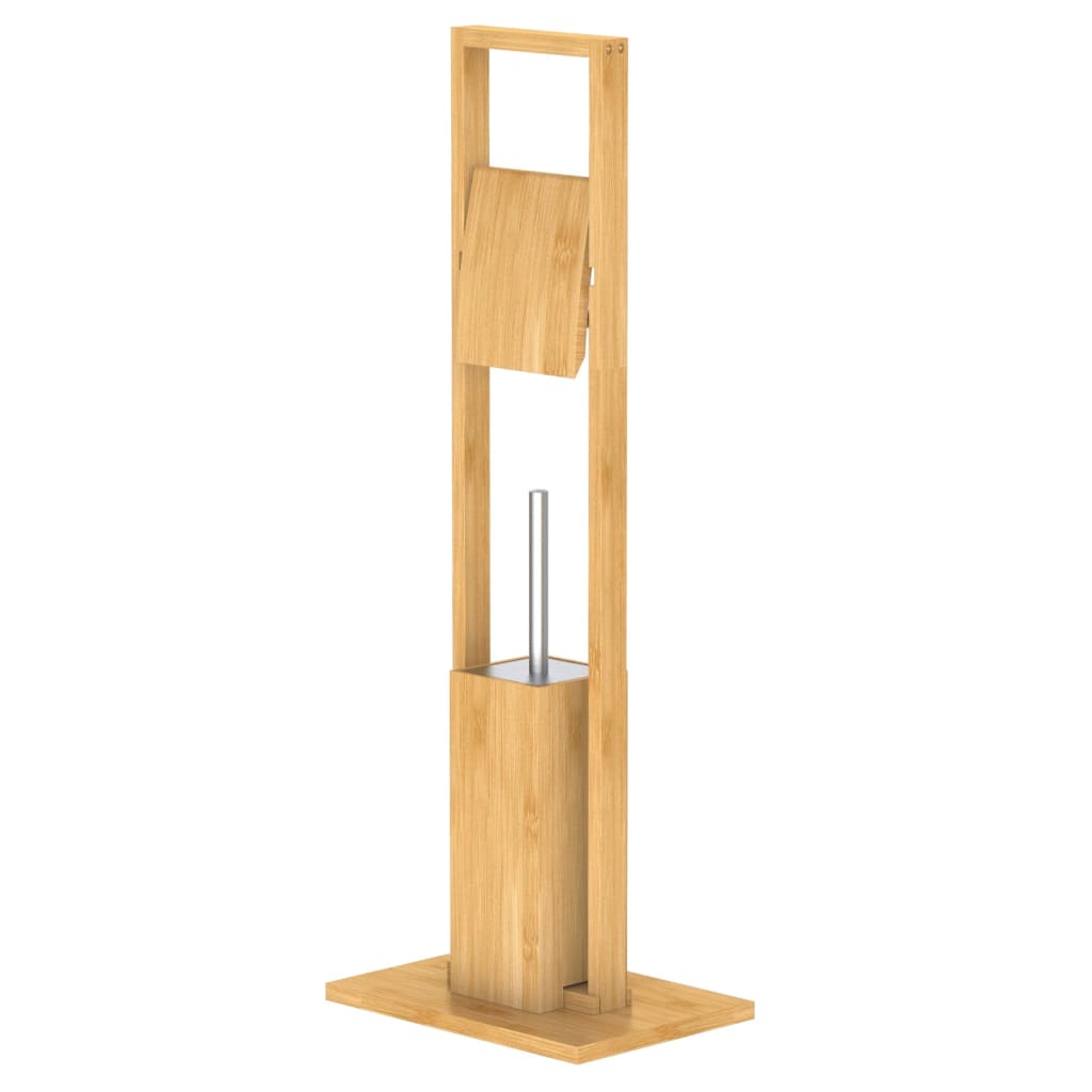 Eisl Eisl Toilet Set Toiletolen Toilet Brush Solder 30x21x82 cm BAMBOO