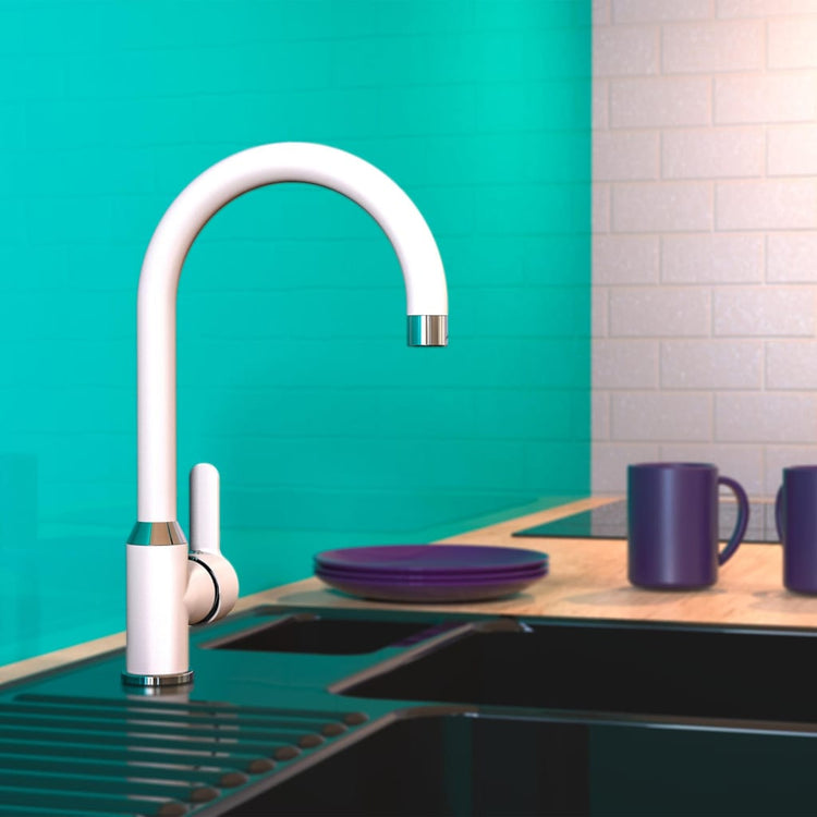 Eisl Eisl Kitchen Mixer Diziani Chrome -Colore White