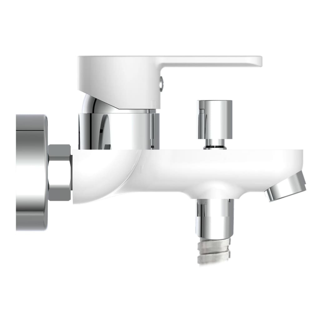 Mélangeur de salle de bain eisl eisl Diziani blanc et chrome -colored