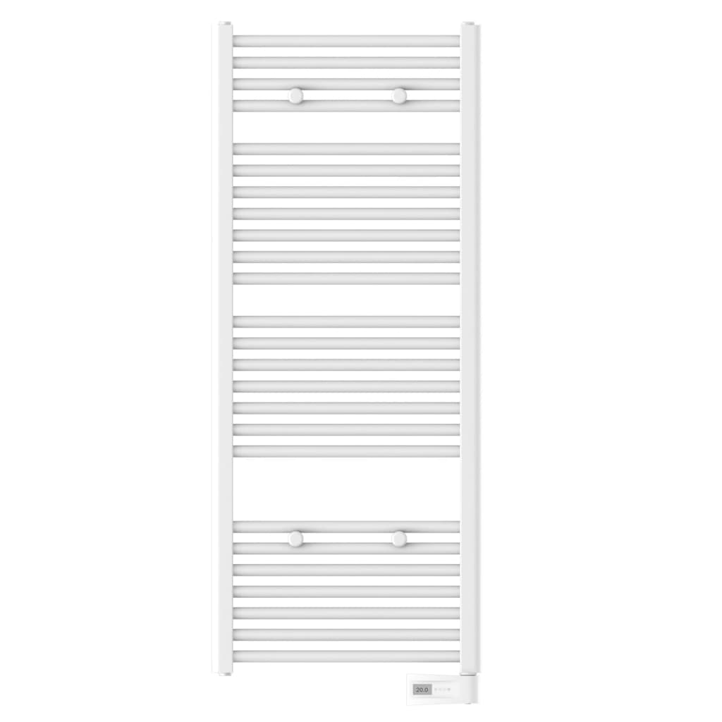 Radiateur de salle de bain eisl eisl avec minuterie 120x50x15 cm blanc