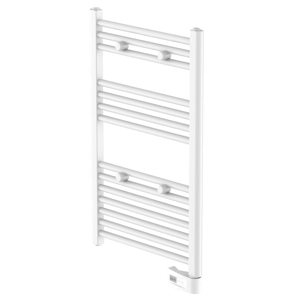 Radiateur de salle de bain eisl eisl avec minuterie 80x50x15 cm blanc