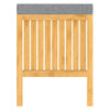 EISL EISL Panier à linge 2-en-1 avec coussin de siège 39x39x52,5 cm de bambou