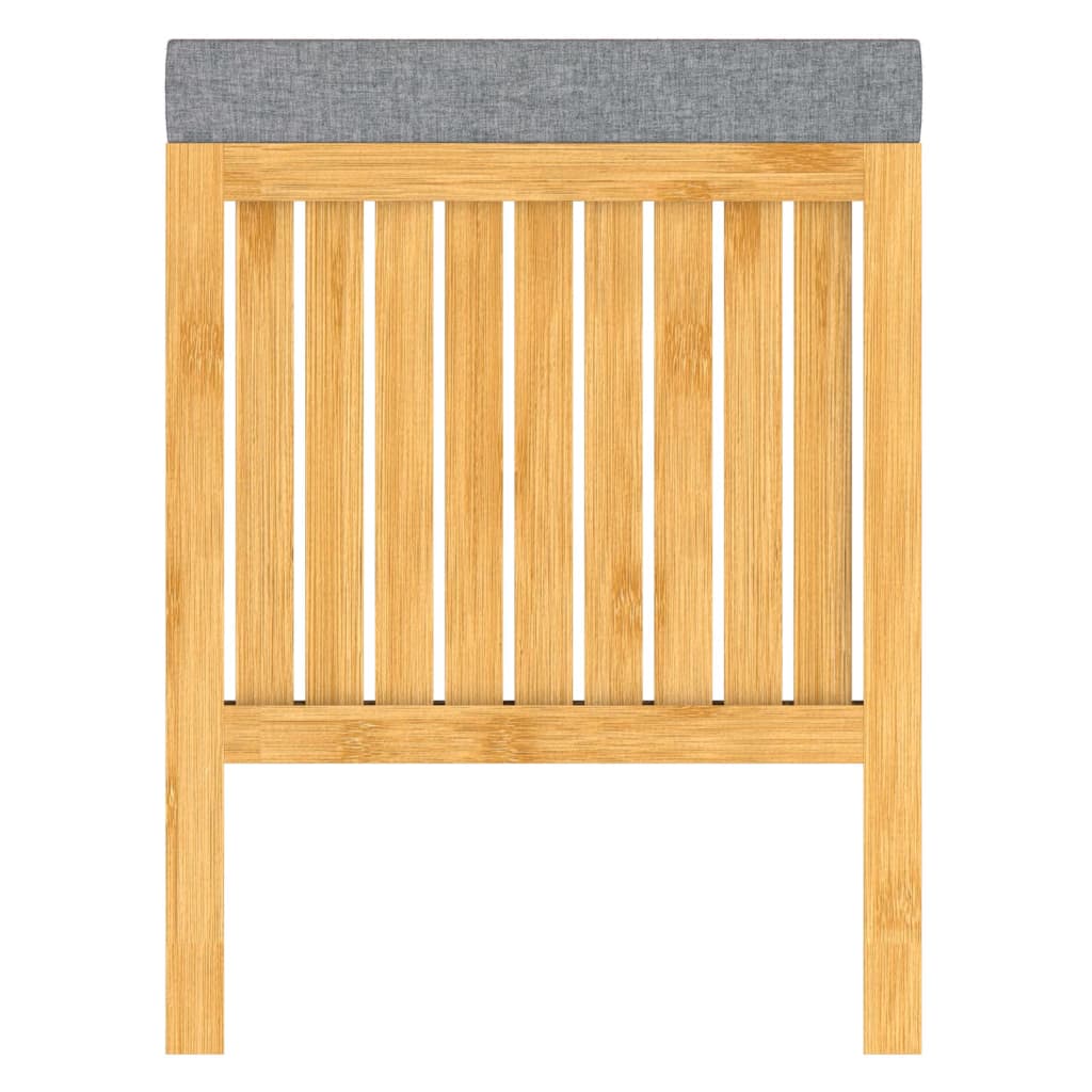 EISL EISL Panier à linge 2-en-1 avec coussin de siège 39x39x52,5 cm de bambou