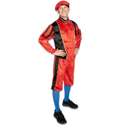 Haza Pete costume adultes rouge noir taille l