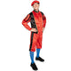 Haza Pete costume adultes rouge noir taille l