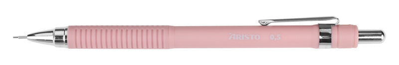 Aristo Aristo AR-85712 Crayon Fapled Matt Rose 0,5 Grip en caoutchouc, Clip métallique