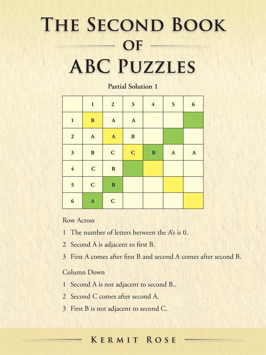 Le deuxième livre des puzzles ABC