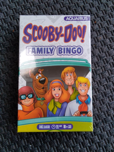 Verseau scooby-doo jeu de société bingo familial *version anglaise*