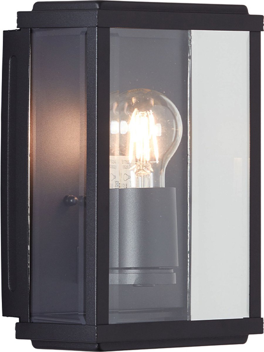 Brilliant gaia - lampe d'extérieur - ip44 - 1xe27 max 60w - noir
