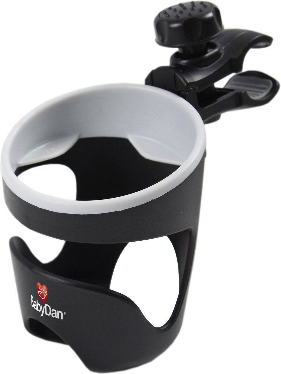 Babydan porte-gobelet poussette landau noir