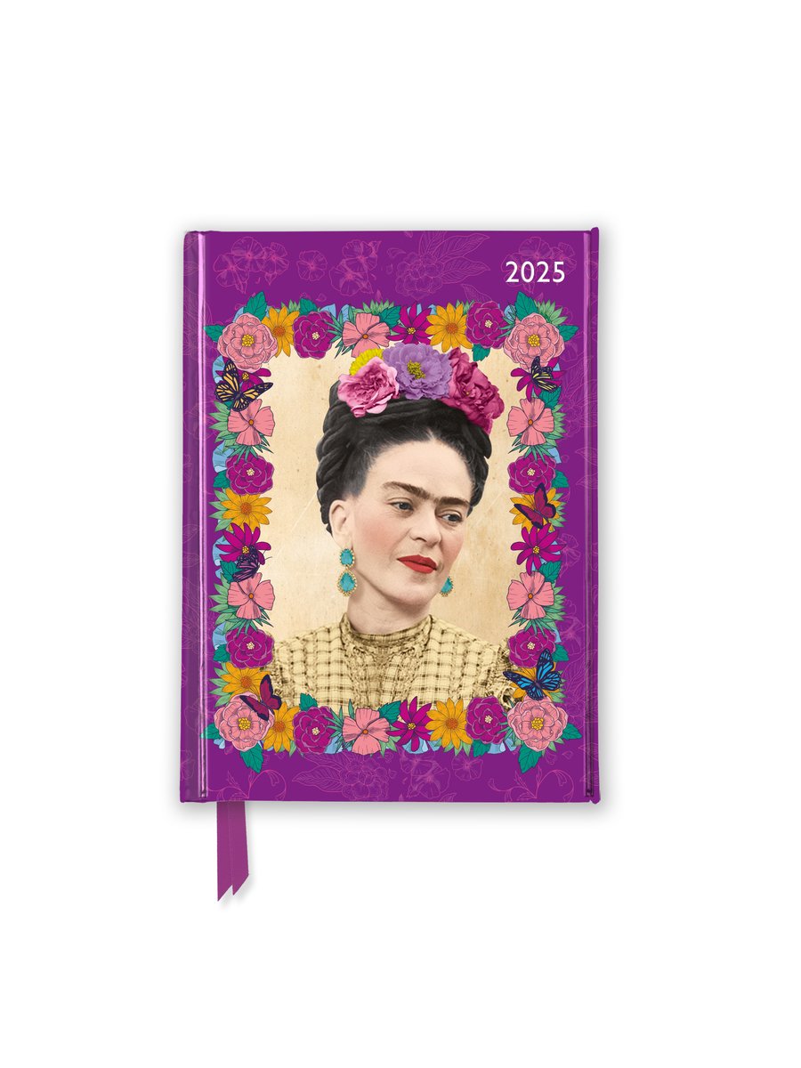 Agenda de poche de luxe Frida Kahlo 2025 - semaine à voir