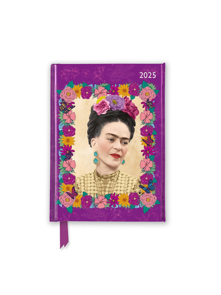 Agenda de poche de luxe Frida Kahlo 2025 - semaine à voir