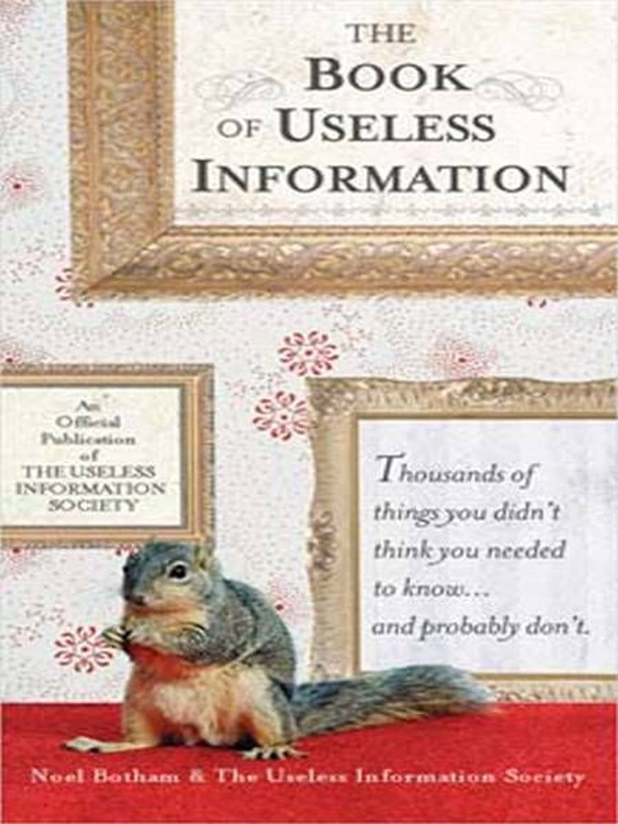 Le livre des informations inutiles