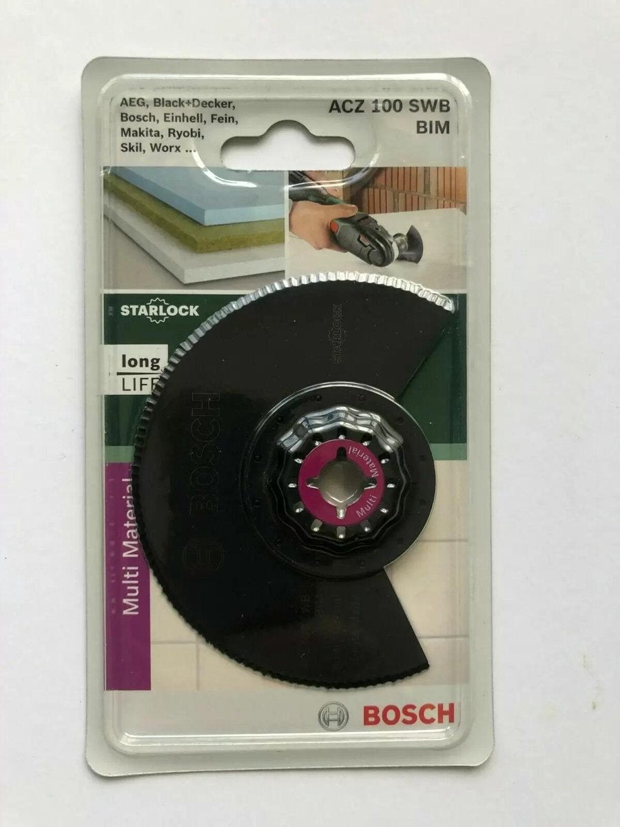Lame segmentée dentelée Bosch bim, 100 mm