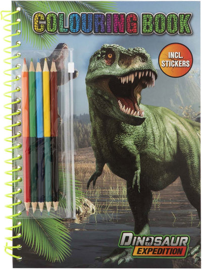 Livre de couleurs de groupe d'artisanat créatif avec crayons