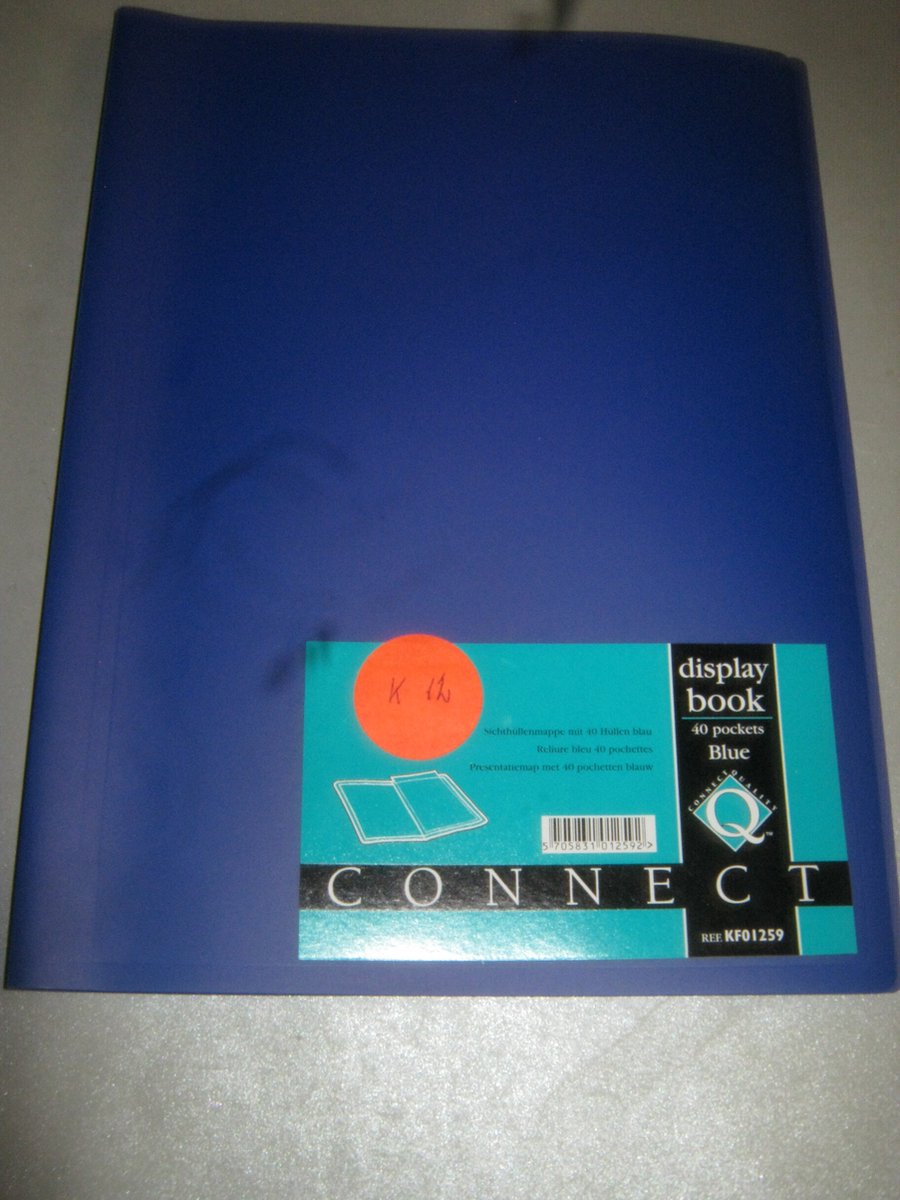 Album du spectacle Q-connect | a4 | 40 sacs | bleu
