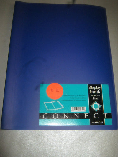 Album du spectacle Q-connect | a4 | 40 sacs | bleu