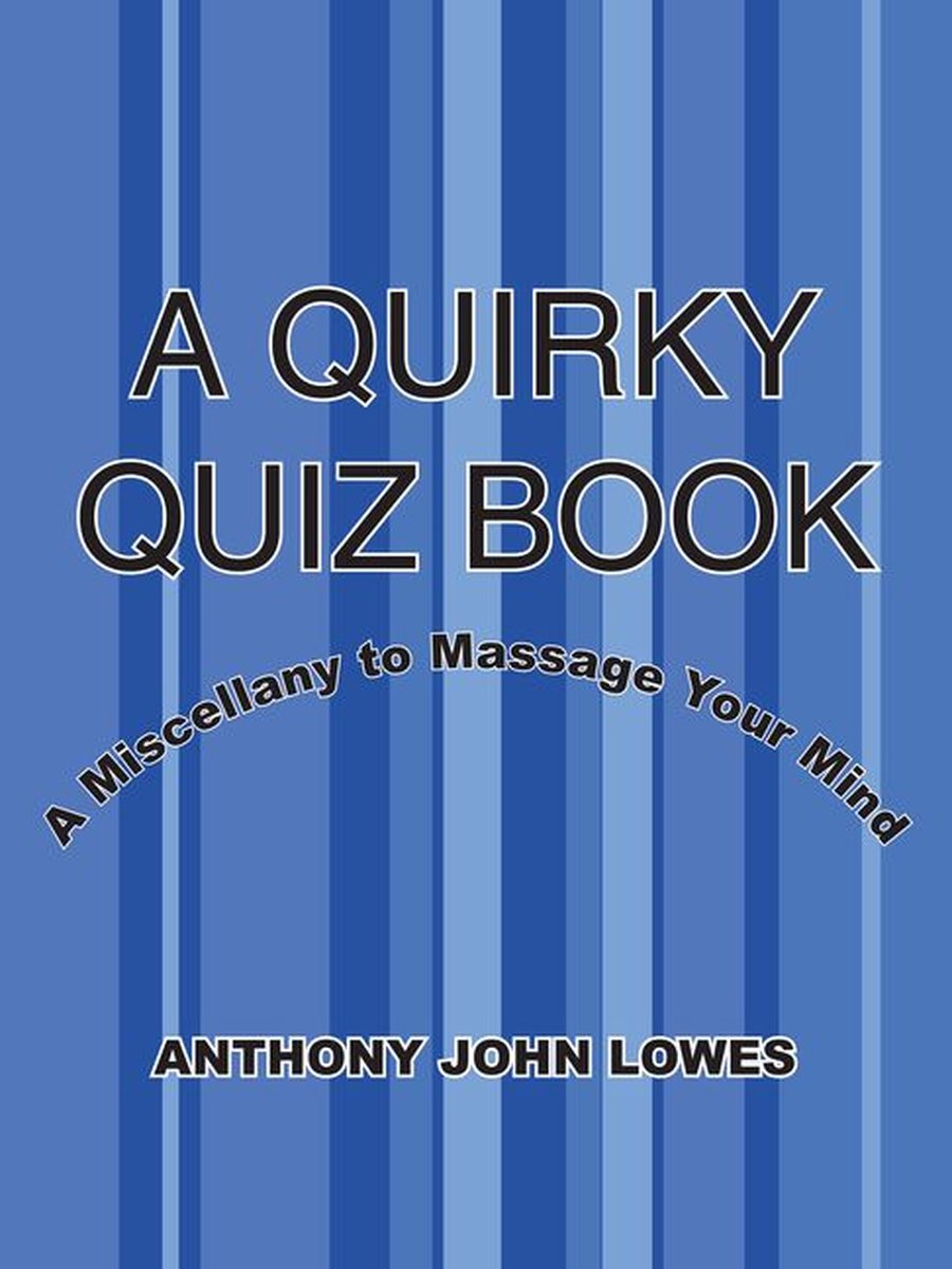 Un livre de quiz décalé