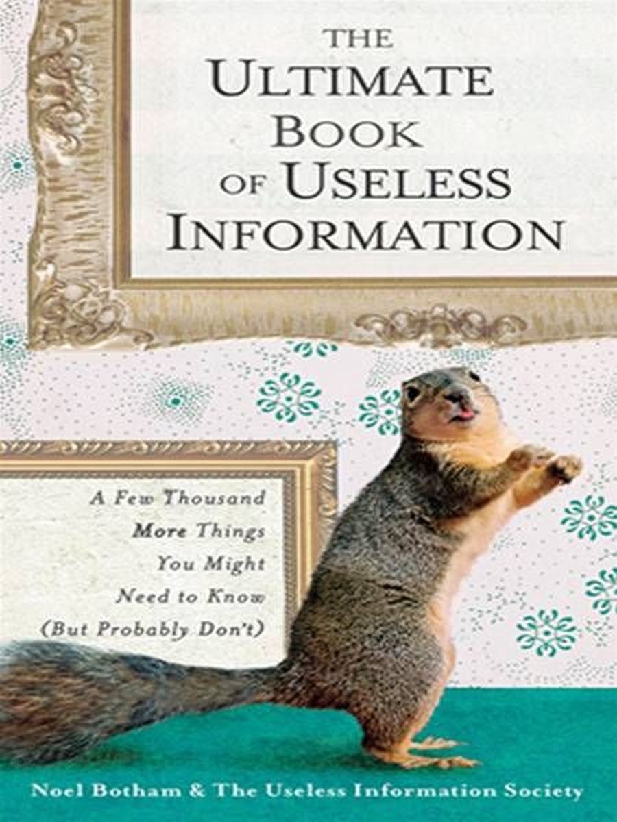 Le livre ultime des informations inutiles