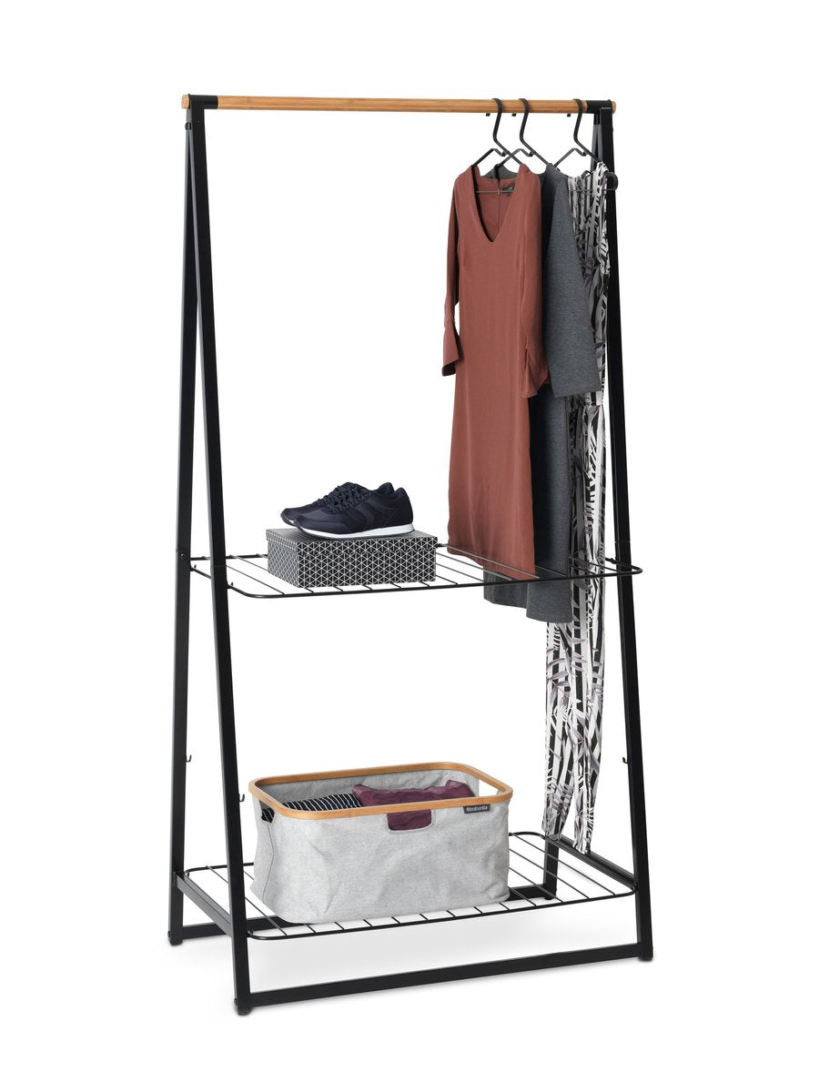 Brabantia Linn portant à vêtements grand - noir
