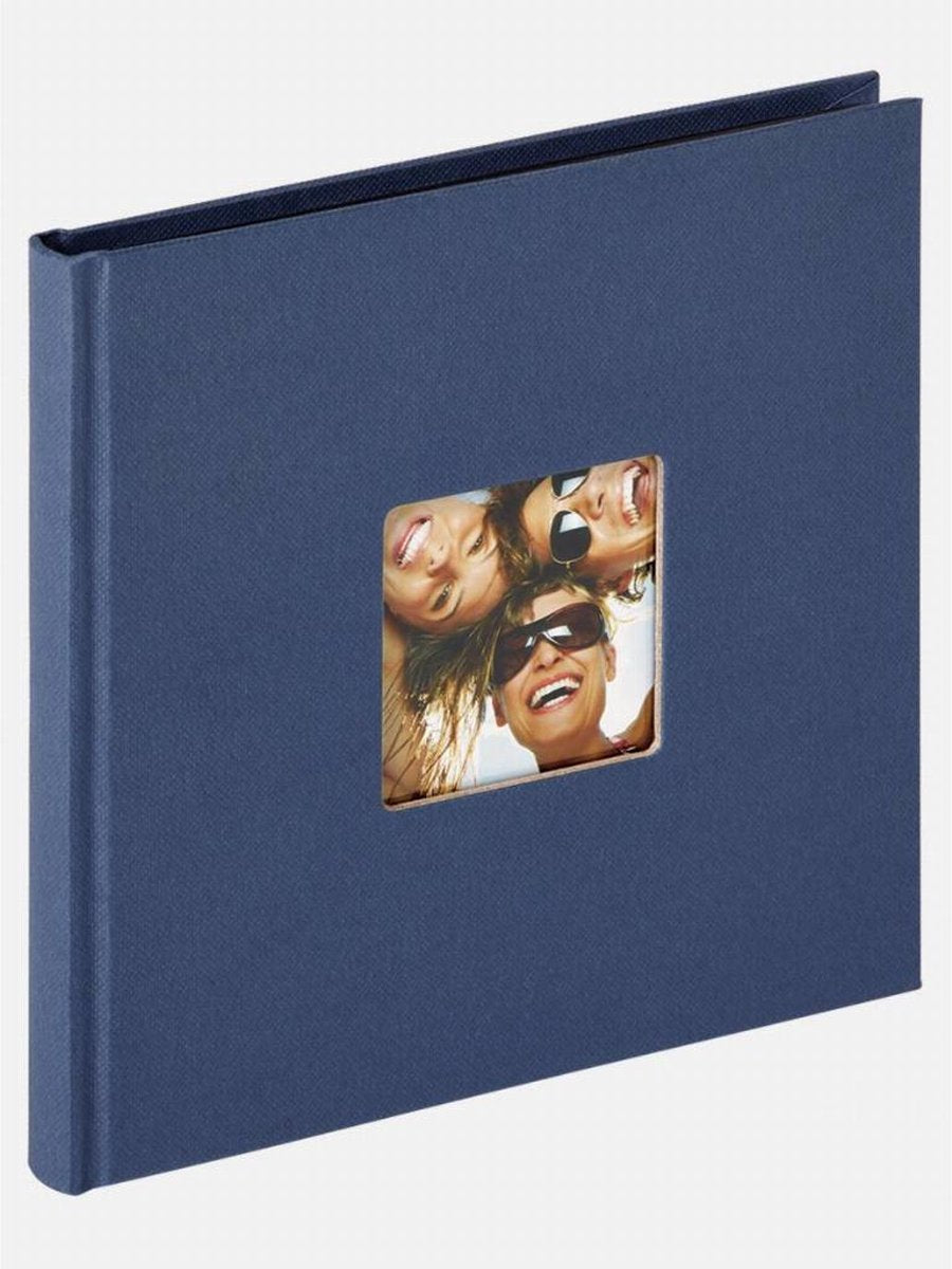 Walther fa-199-l fun - album design - taille 18 x 18 cm - bleu