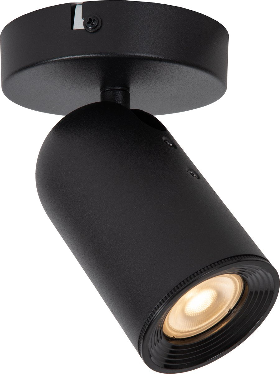 Lucide punch - spot de plafond (plafonnier) - 1xgu10 - noir