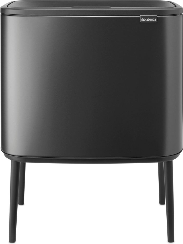 Poubelle Brabantia bo touch bin - 36 litres - 1 compartiment - gris confiant