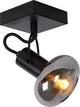 Lucide madee - spot de plafond (plafonnier) - 1xe14 - noir