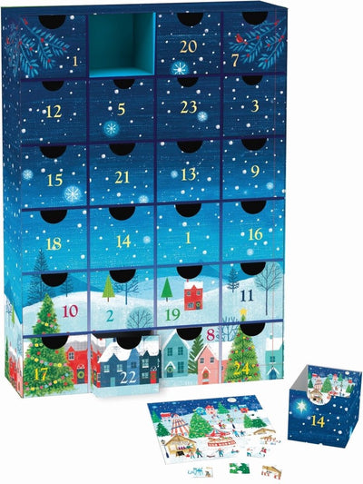Eurographics - calendrier de l'avent, village de Noël [calendrier de l'avent, village de Noël] - grotte de Joanne - 24×50 pièces 12,5×12,5cm (l×h) - calendrier de l'avent