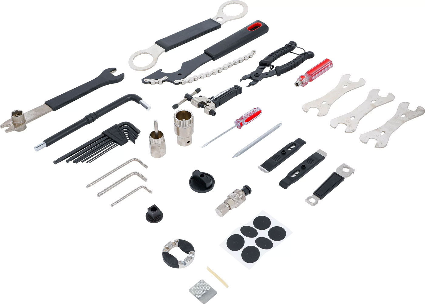 Ensemble d'outils de réparation de vélo Bgs technic 32 ​​pcs.