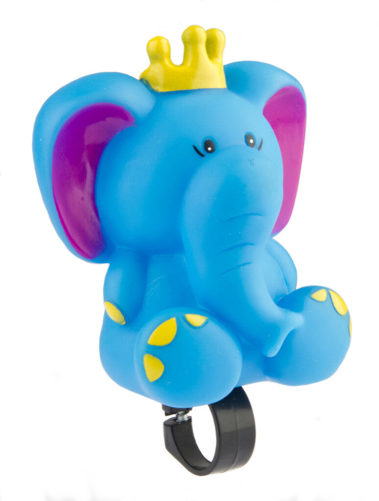 Klaxon de vélo pexkids éléphant - bleu