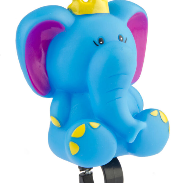 Klaxon de vélo pexkids éléphant - bleu