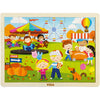 Viga seasons puzzle en bois, les saisons, automne, dim. 30x22,5 cm, 24 pièces, 1 pièce