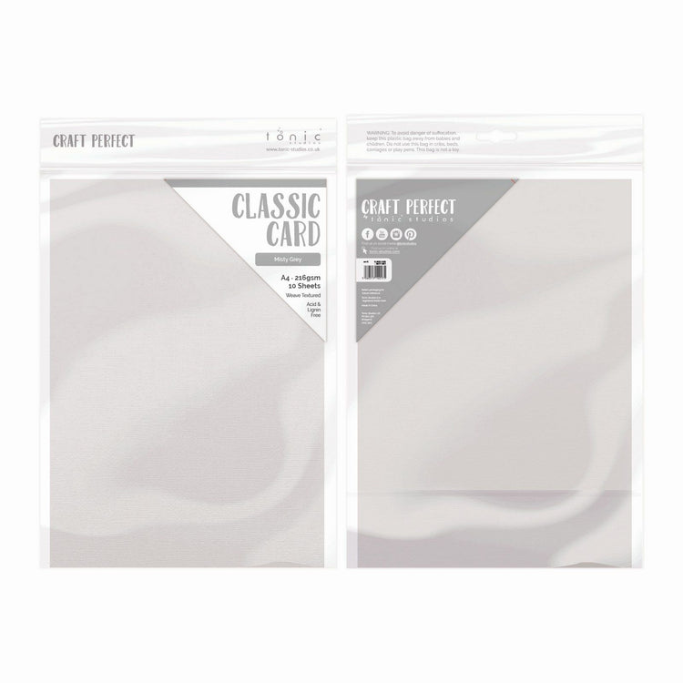 Craft perfect par Tonic Studios Craft Perfect • carte classique a4 10 pièces gris brumeux