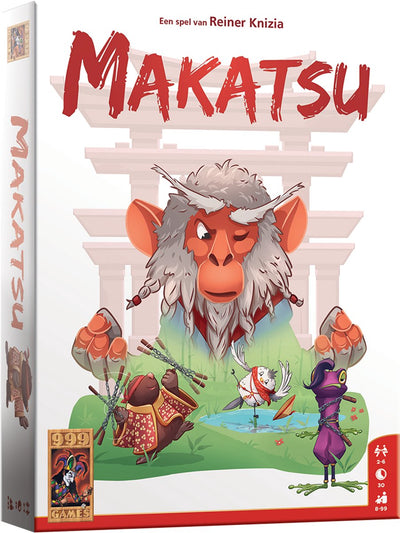 999games 999 games - makatsu - jeu de cartes à puce - règles simples, beaucoup de profondeur - maître makatsu recherche les meilleurs ninjas !