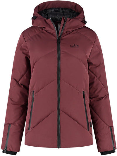Veste outdoor femme Kjelvik sue - bordeaux