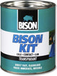 Bison kit® boîte transparente 750 ml, transparente, forte, colle contact universelle, résistante à l'humidité, résistante au gel, -40°c à +70°c, facile à utiliser