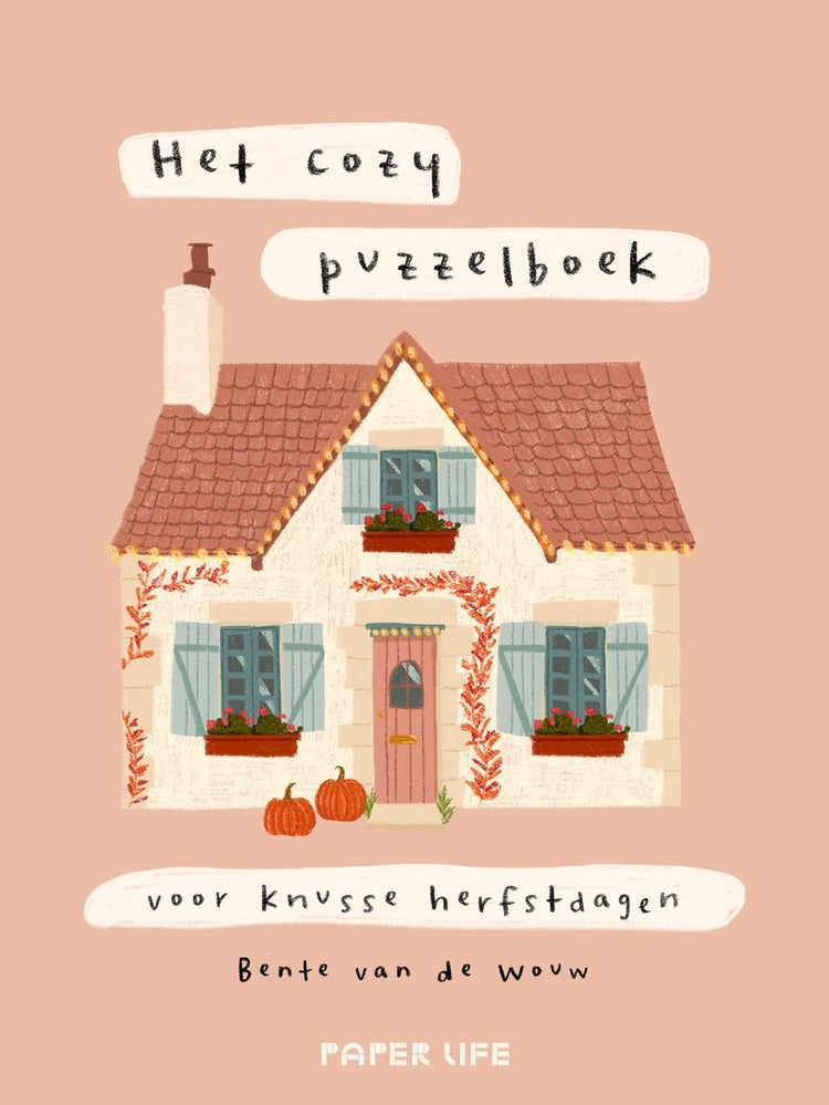 Knus le livre de puzzles cozy - le livre de puzzles cozy pour les journées d'automne