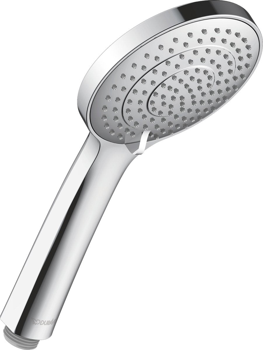Douchette Duravit 3 positions – pomme de douche ø110 mm – easyclean – chrome brillant