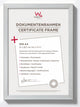 Construction Walther - cadre photo - format photo 21x29,7 cm (din A4) - argent