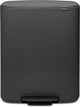 Poubelle Brabantia bo - 60 litres - 1 compartiment - gris minéral infini