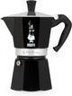 Bialetti moka express - percolateur - 6 tasses - aluminium - noir