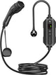Chargeur Evbee flex - schuko vers (ev) type 2 - écran d'information - indication du temps de charge
