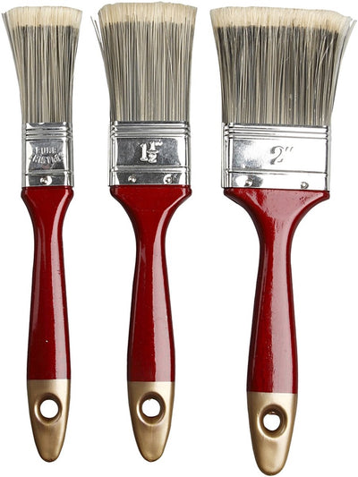 Creativ Company Varnish Brosses à plat, 3e.