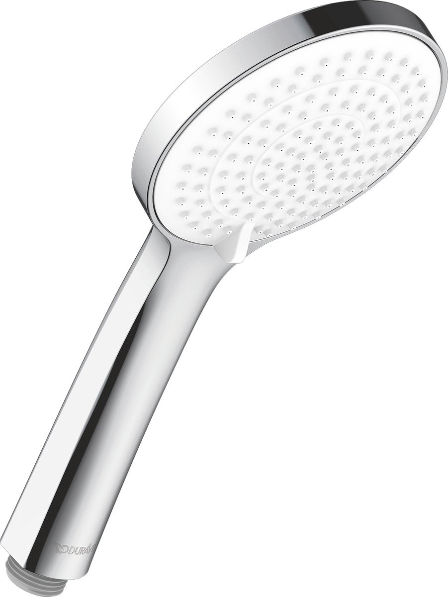 Douchette Duravit 3 positions – pomme de douche ø110 mm – easyclean – chrome brillant