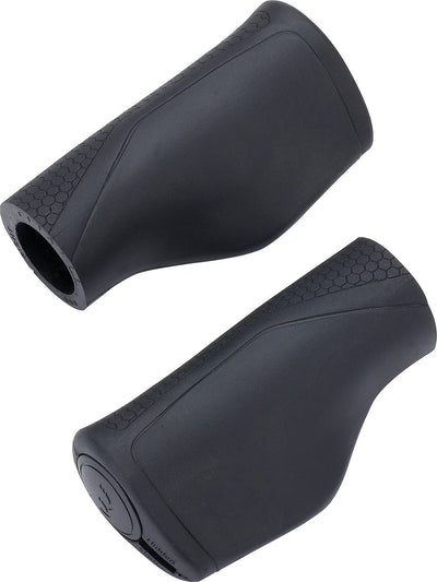 Bbb cycling poignées de vélo ergonomiques mamba - poignées de vélo vélo de ville électrique - adaptées aux régleurs rotatifs - 92 mm + 92 mm - noir - bhg-102