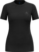 Chemise manches courtes Odlo natural merino 160 femme - taille m