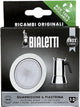 Plaque filtrante Bialetti + anneau silicone - pour percolateurs 2 tasses en inox